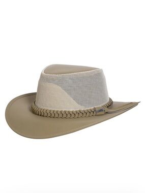 Connor Handmade Hats Aussie Golf Soakable Mesh Hat XXL Khaki UPF 50 NWT Unisex